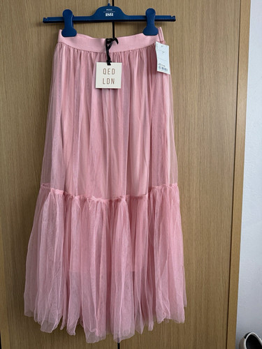 Qed london pink layered tulle - london,