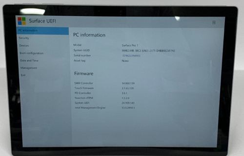 Microsoft surface pro i5 - surface,