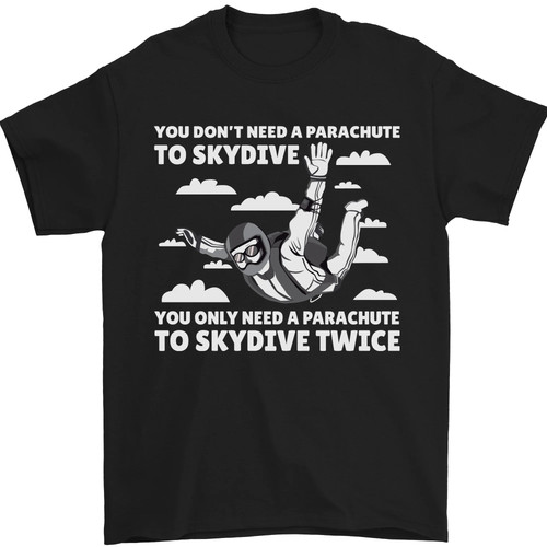 You parachute skydive - you,