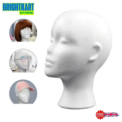 Polystyrene foam head - foam, dummy