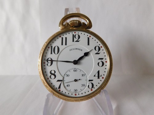 16s illinois pocket watch 19j - illinois,