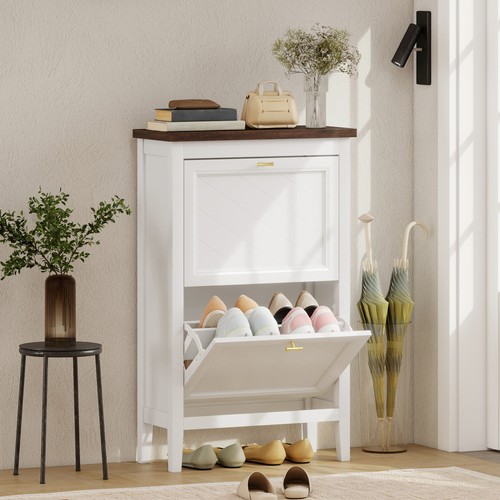 Shoe cabinet with flip - cabinet,