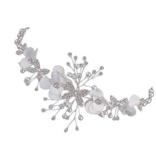 Rhinestone headband bridesmaid - headband,