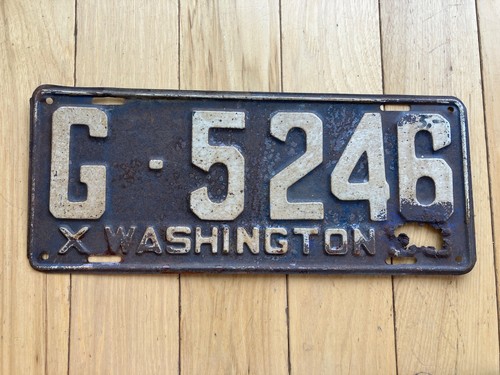 1935 washington state license - 1935,