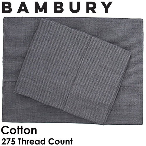 Bambury chambray charcoal - chambray,