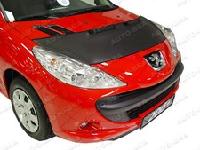 Bonnet bra for Peugeot 206+ manufactured since 2009 stone chip protection hood bra tuning