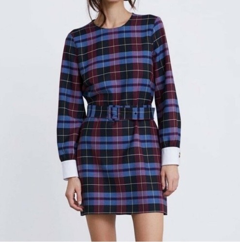 Zara tartan long sleeved - tartan,