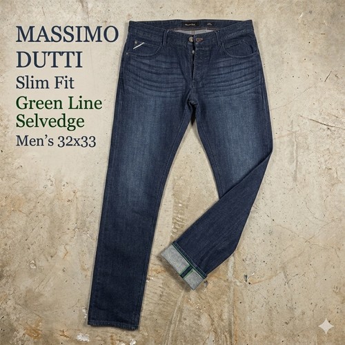 Massimo dutti slim fit - dutti, green