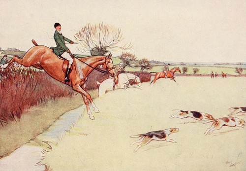 Cecil aldin horse prints black - horse,