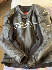 RST Tractech 4 Leather Motorbike Jacket. XL. 46”.