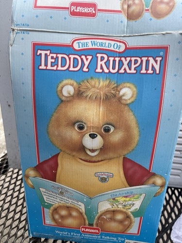 Playskool teddy ruxpin - teddy, talking