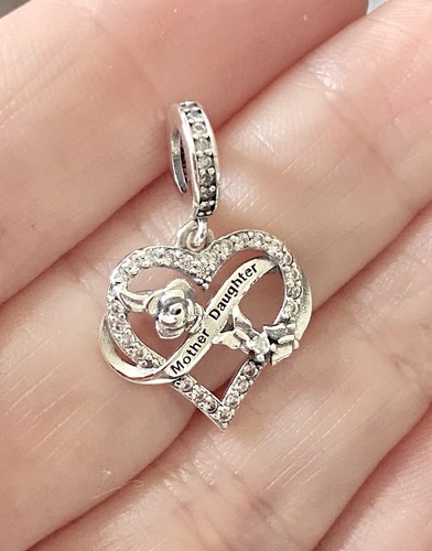 Mother mum daughter charm - mum, &