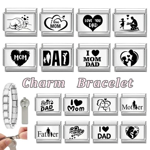 Italian charms bracelet - italian,