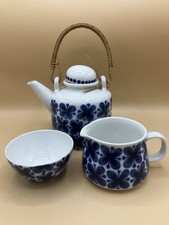Rorstrand Sweden Mon Amie Marianne Westman Teapot Sugar Bowl Jug Set