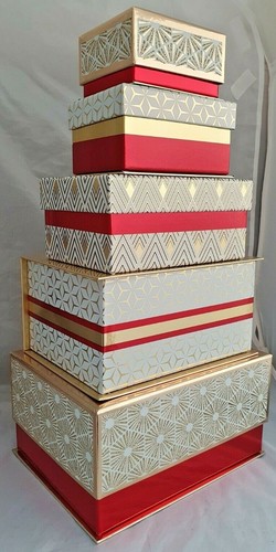 Stunning set gift boxes - set, of