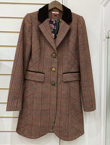 Joe browns brown check tweed - joe,