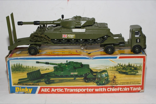 Dinky 616 aec transporter - dinky,