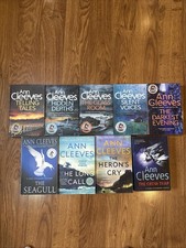 Ann Cleeves Lot of 9 Novels -