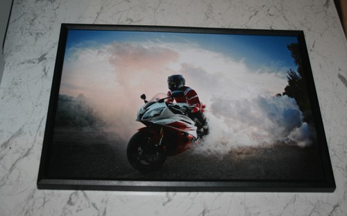 Framed glossy print carl - framed,