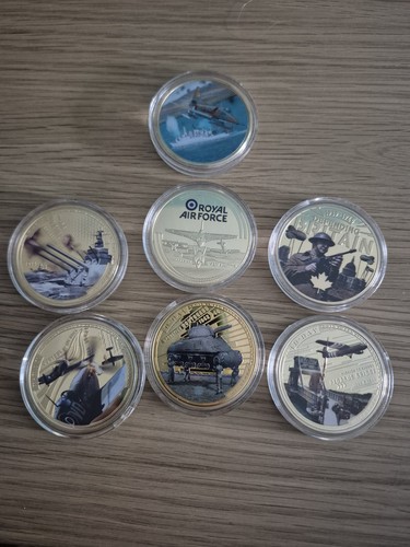 Various commemorative coins - various, 7