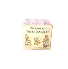 Peter Rabbit Egg Cup with Original Box Beatrix Potter Creations Made By Wedgwood