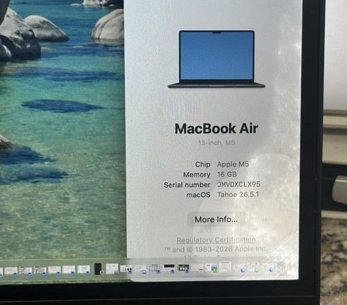 Genuine apple macbook air - air, 13"