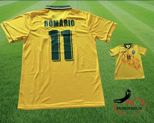 Romario signed brazil - romario, shirt