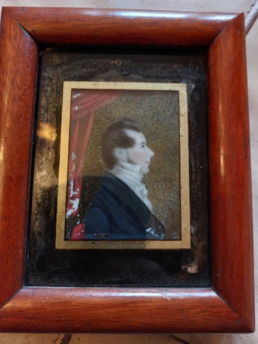 Georgian antique portrait - georgian,