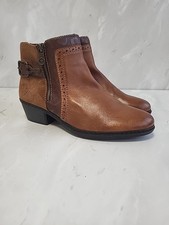 Reiker Brown Leather Suede