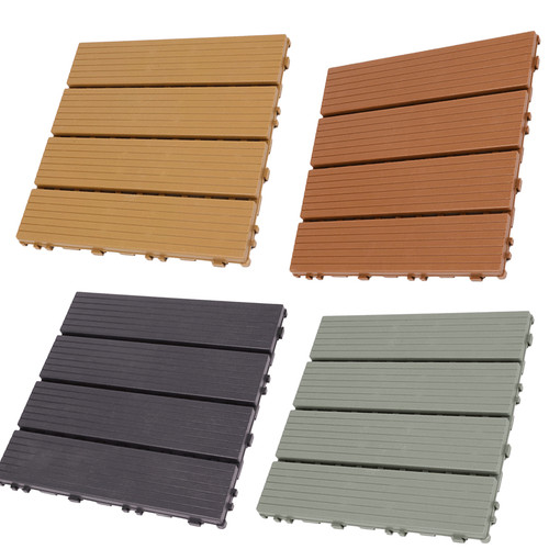 Wpc decking tiles 30cm - decking,