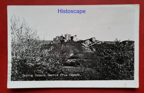 Postcard used carreg - postcard, cennen