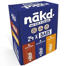 Nakd Yummy Mix Raw Fruit & Nut Snack Bar Gluten Free Variety Natural Pack 24x35g