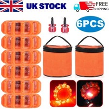 6x LED Road Flares Emergency