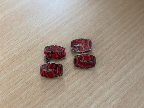 Vintage enamel cufflinks - vintage,
