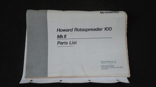Howard rotaspreader 100 2 - rotaspreader, mk