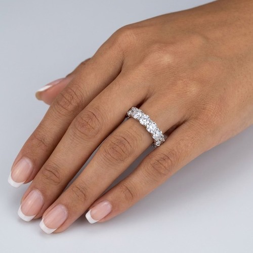 Eternity wedding ring solid - eternity,