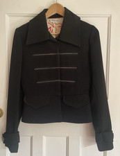 Temperley black jacket, size 8