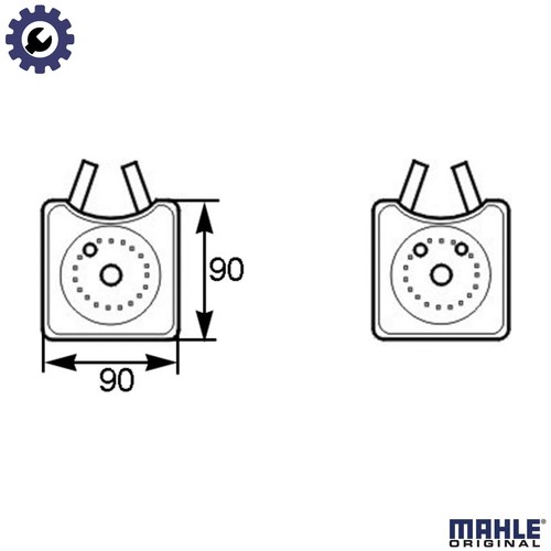 Oil cooler engine - cooler,