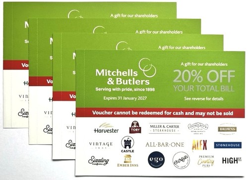 Mitchells and butlers - 4x,