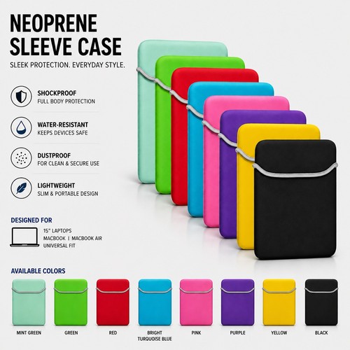Neoprene sleeve bag for - neoprene,