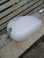TRIUMPH 3HW 3SW GAS FUEL PETROL TANK. 1940's WWII 350cc MODEL BARE METAL 