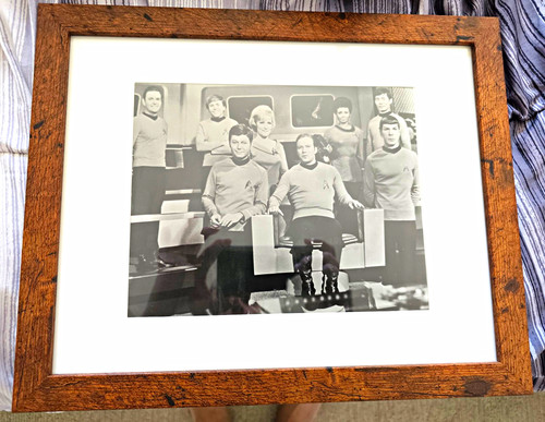 Star trek crew framed black - crew, &