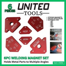 6PC Welding Magnet Set -