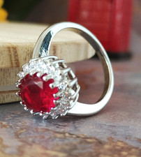 B1L: Woman Silver Ring. Size
