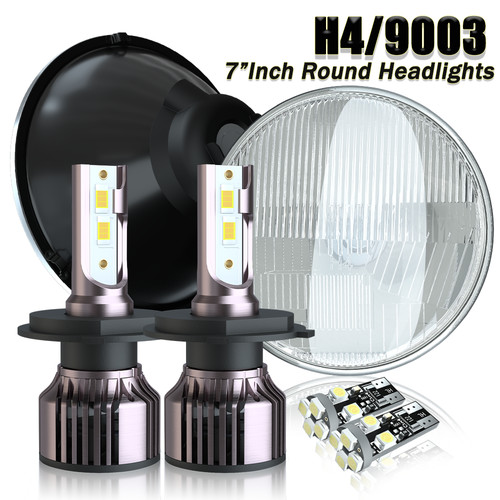 Pair 7inch round - pair,