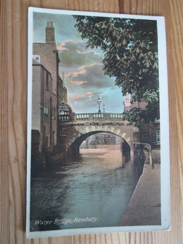 Postcard water bridge - water,