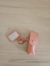 Naj-Oleari Keyring With A Lipstick Case And A Mirror