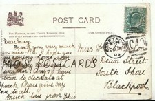 Genealogy Postcard - Burton - Dean Street - South Shore - Blackpool - Ref 8445A