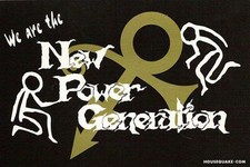 PRINCE POSTCARD Rare NPG STORE