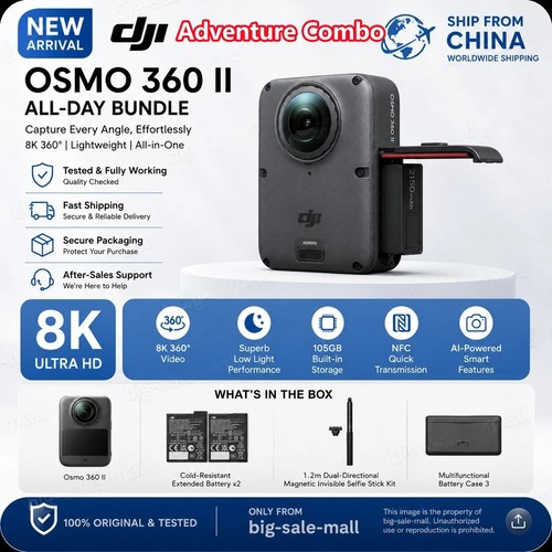 Vat free dji osmo - osmo, ii